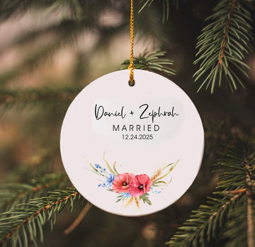 Happy Couple Ornament