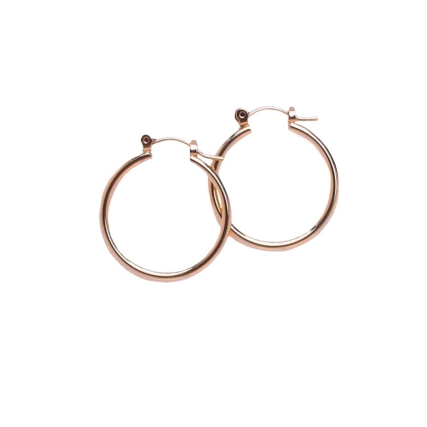 Gold Hoop Earring