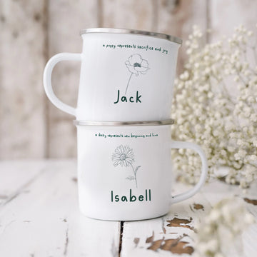 Birth Flower Mug